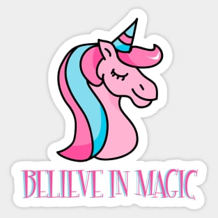 believe in magic Sticker